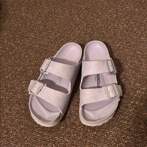 Birkenstock Two-Strap Sandals in Lavender